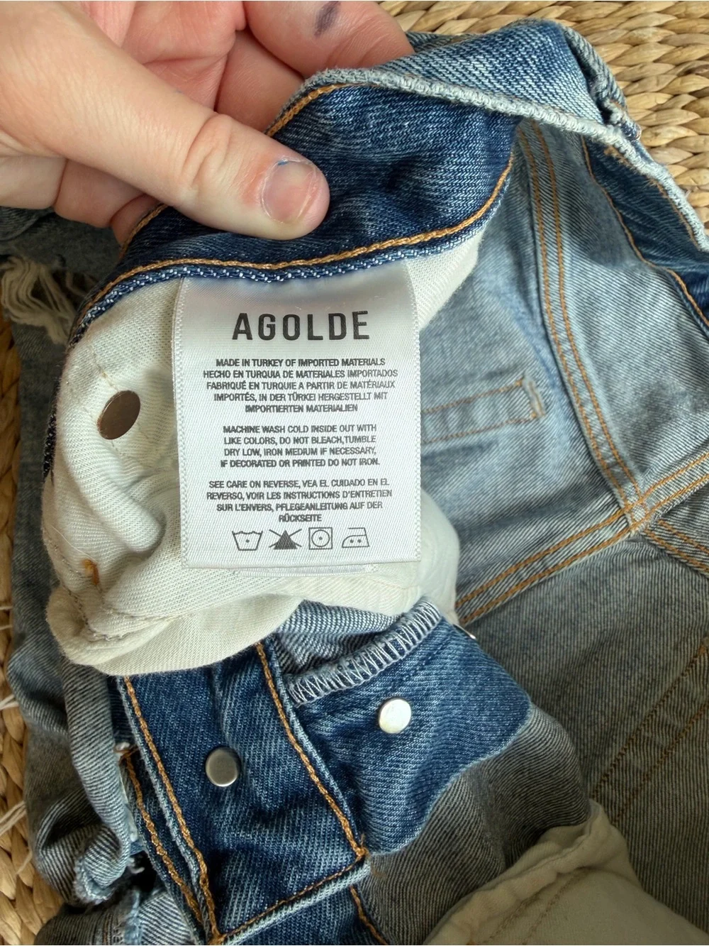 Agolde Denim Shorts